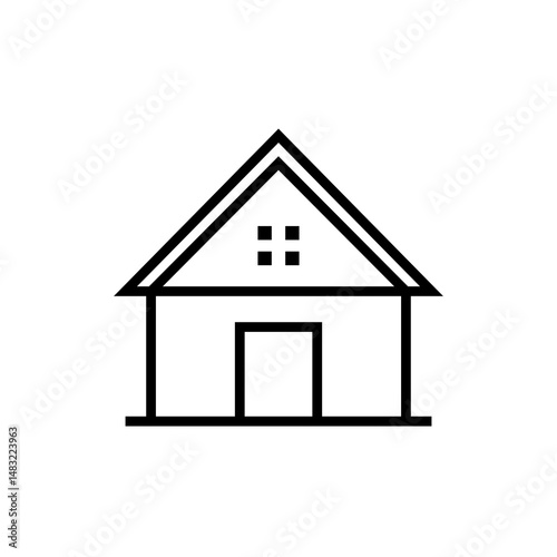 house, home line icon