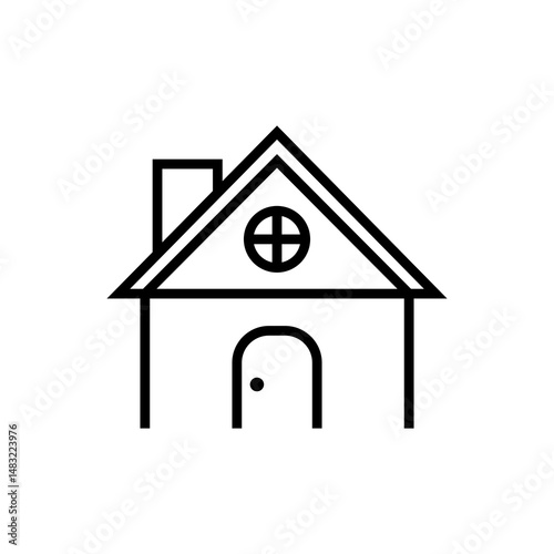 house icon on white background