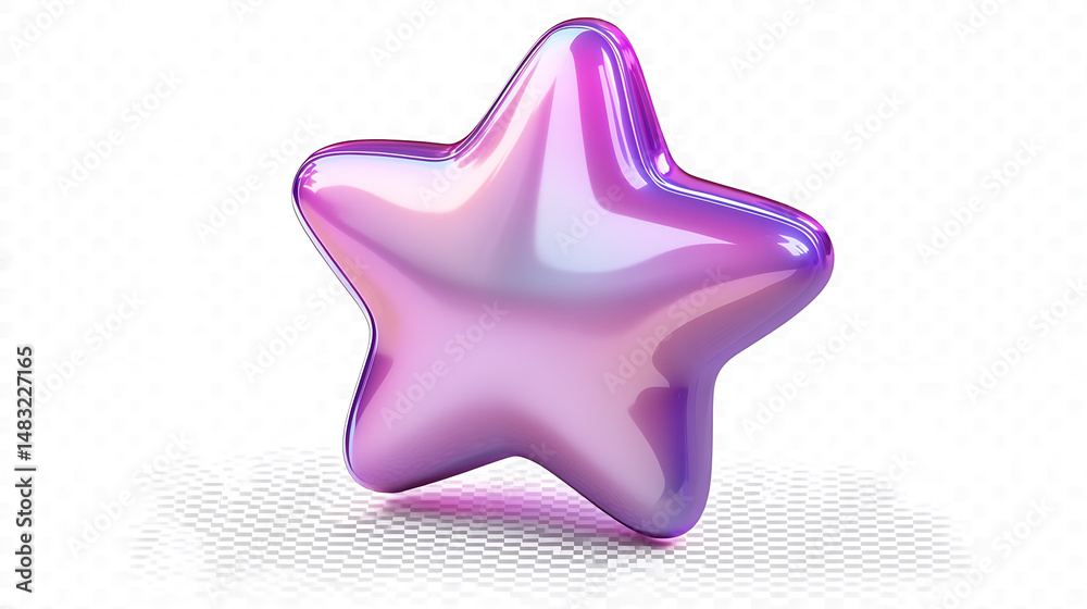 Obraz premium Star Favorite Icon Sticker