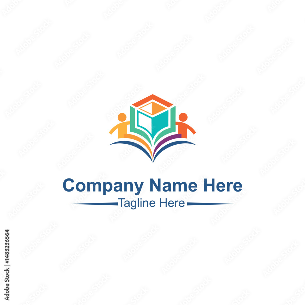 Fototapeta premium Education Logo