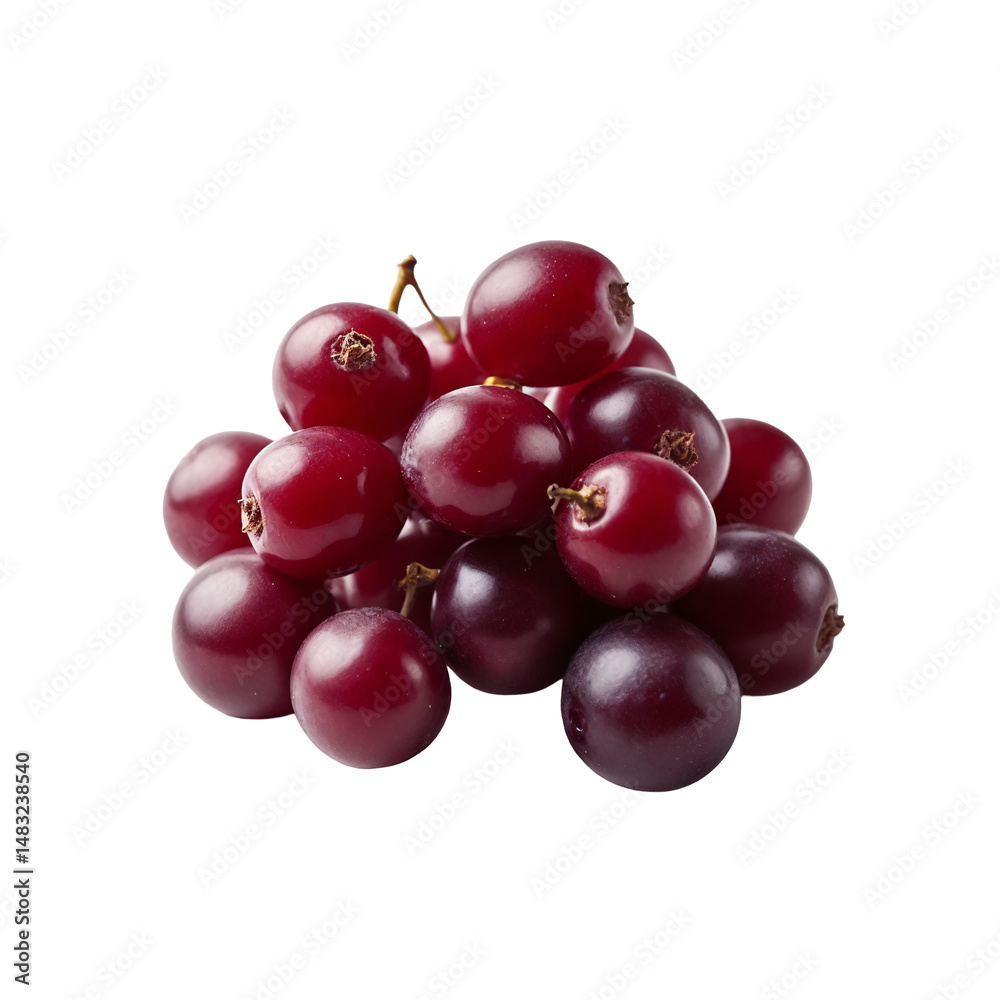 Fototapeta premium A bunch of red grapes