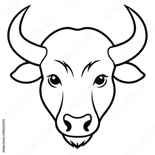 Wallpaper Mural Buffalo Mascot logo Design  Torontodigital.ca