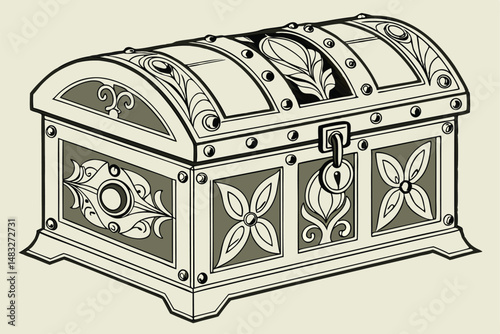 89 ornate jewelry box, antique jewelry box, jewelry trinket box, intricate jewelry container, ornamental jewelry case, elaborate jewelry casket, decorative jewelry keepsake box, vintage style jewelry 