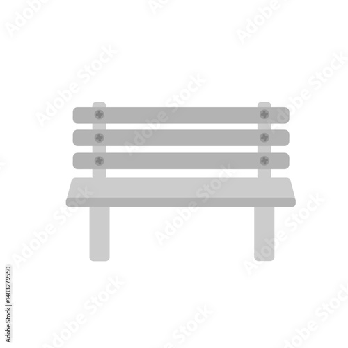 ベンチ  イラスト