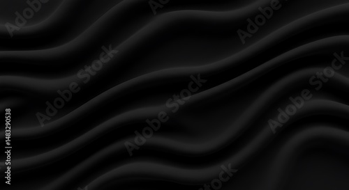 Wallpaper Mural Midnight Undulations Torontodigital.ca