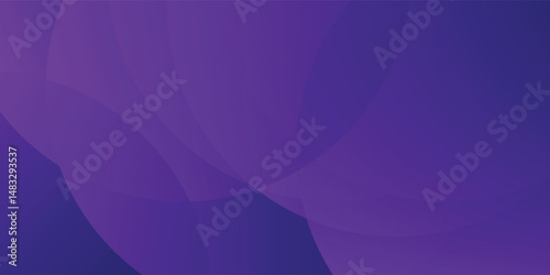 Minimal geometric background. Purple elements with fluid gradient. Dynamic shapes abstract vector illlustration eps10