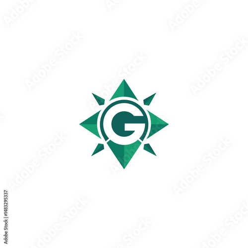 Initial of G for logo, icon, and brand
