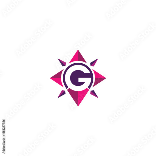 Initial of G for logo, icon, and brand