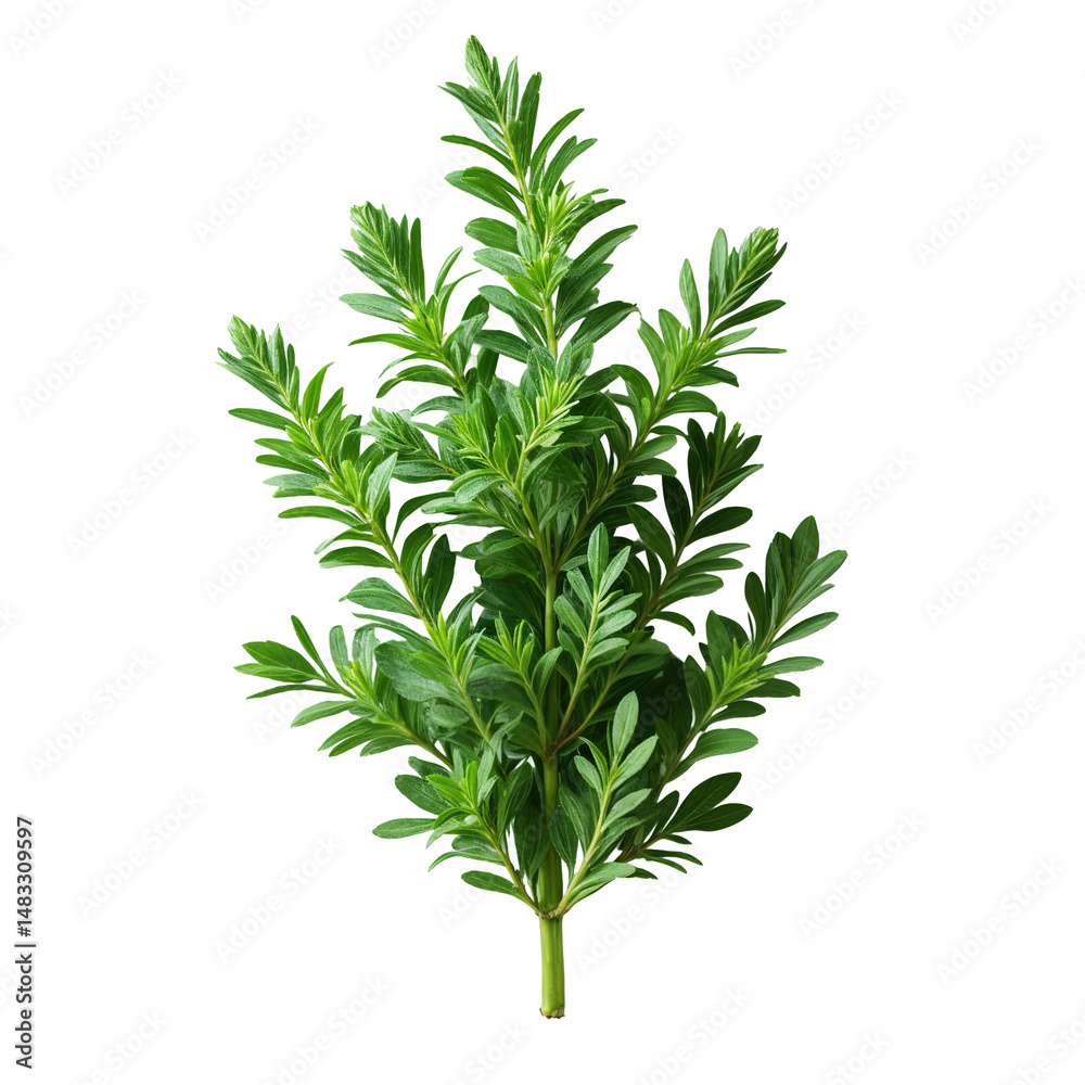 Fototapeta premium A bunch of green leaves