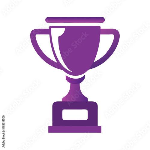 Trophy Cup Award Icon Representing Achievement and Competitive Success