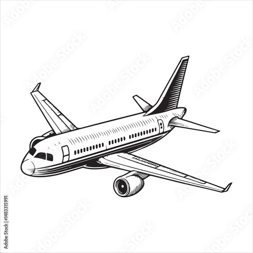 Airplane  Vector
