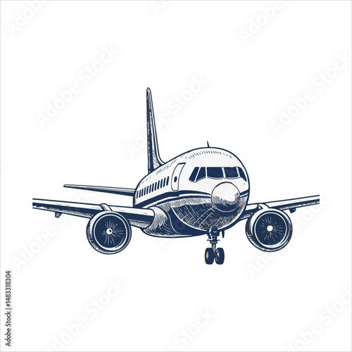 Airplane  Vector