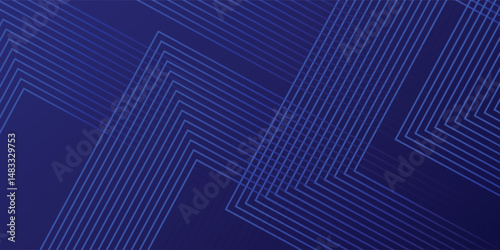 Dark blue abstract background with triangle line.liquid gradient shapes composition background vector eps10