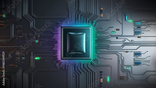circuit board background