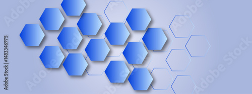 Abstract vector blue technology concept. background illustration, . Flow of particles. Cyber technology illustration. 3d rendering