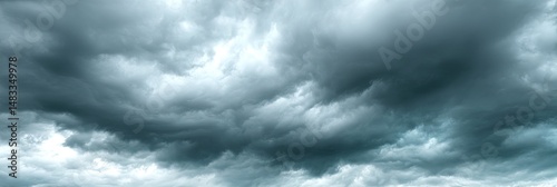 photo of cloudy black sky