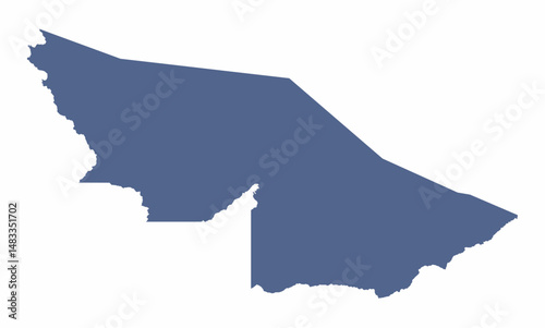 Acre State silhouette map