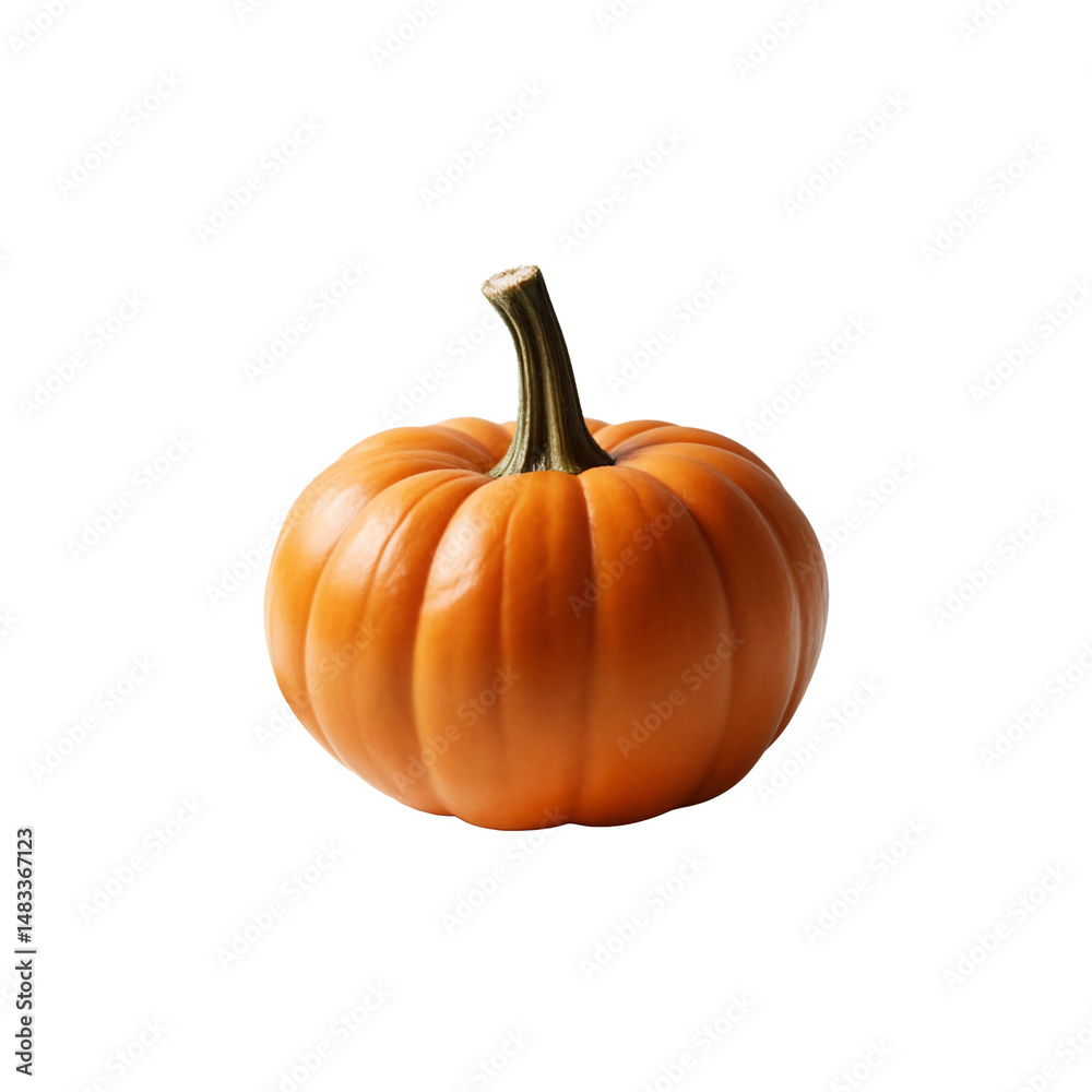 Obraz premium A small orange pumpkin
