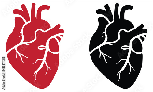human heart icons