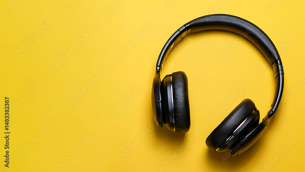 Headphones isolated on white background Headphones isolated on white background