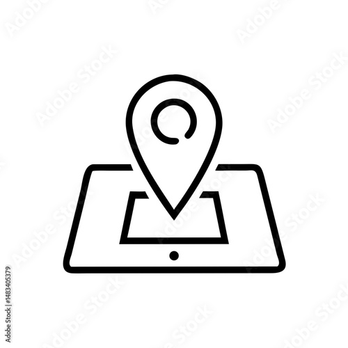Map Pin with User Verification Icon Representing Location Approval Vector Illustration Free Download Map Pin with User Verification Icon Representing Location Approval Vector Illustration - GFXLoad