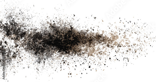 vintage transparent texture with particles and scratches for classic photo style