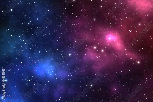 Deep space nebula