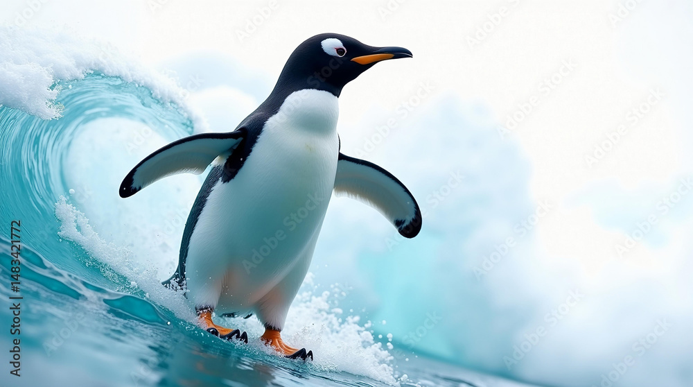 Fototapeta premium Penguin Facts, Species & Habitat – Discover the World of Penguins