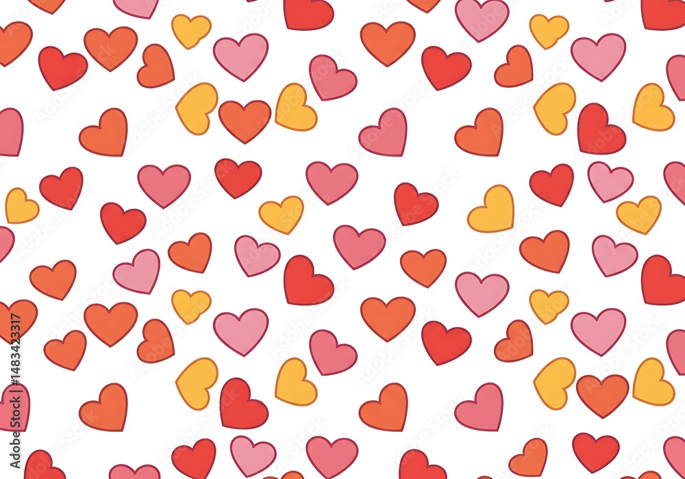 custom made wallpaper toronto digitalHeartfelt Hues: A Joyful Scatter AI Generated