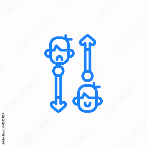 mood and emotions joy or satisfaction icon sign vector