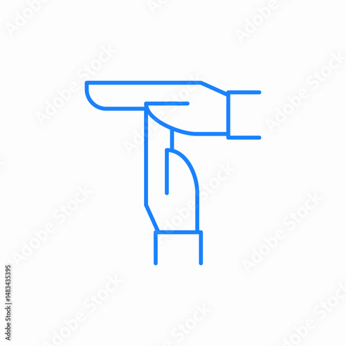 time out icon sign vector
