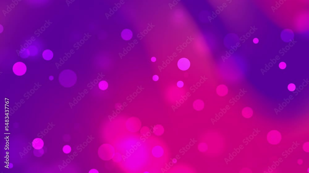 Purple and pink background with white and pink bokeh lights. suitable for digital backgrounds, party invitations, and Valentinesthemed designs.
