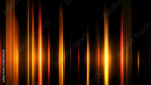 Abstract light streaks create a vibrant and energetic wallpaper design with fire and dynamic energy