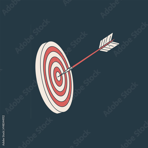 dart hitting target