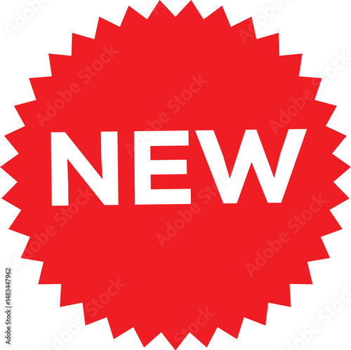 Sticker for New Arrival Vector Label Shop Product Tag, Sticker For New Arrival Shop Product Tag Template, New arrival sticker PNG, Red Sticker For New Arrival label Shop Product Tag.