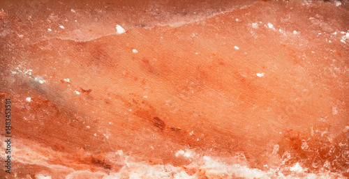 Schilderij op canvas Abstract background of Himalayan salt surface with marbled mineral texture