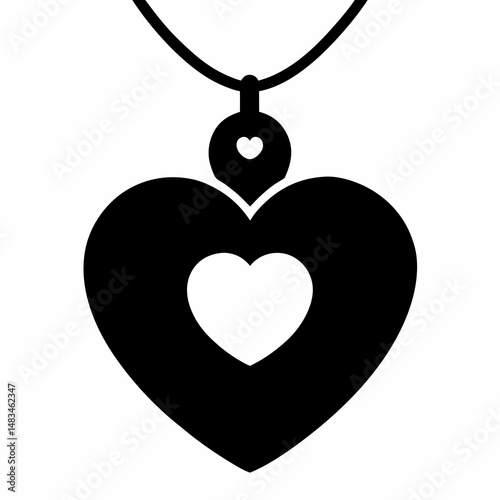 heart shaped pendant