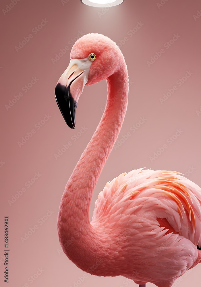 Fototapeta premium Pink Spotlight