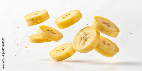 Flying Banana Slices Dynami...