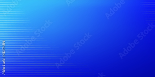 Blue gradient mesh abstract background with wavy blended lines nice for wallpaper or banner
