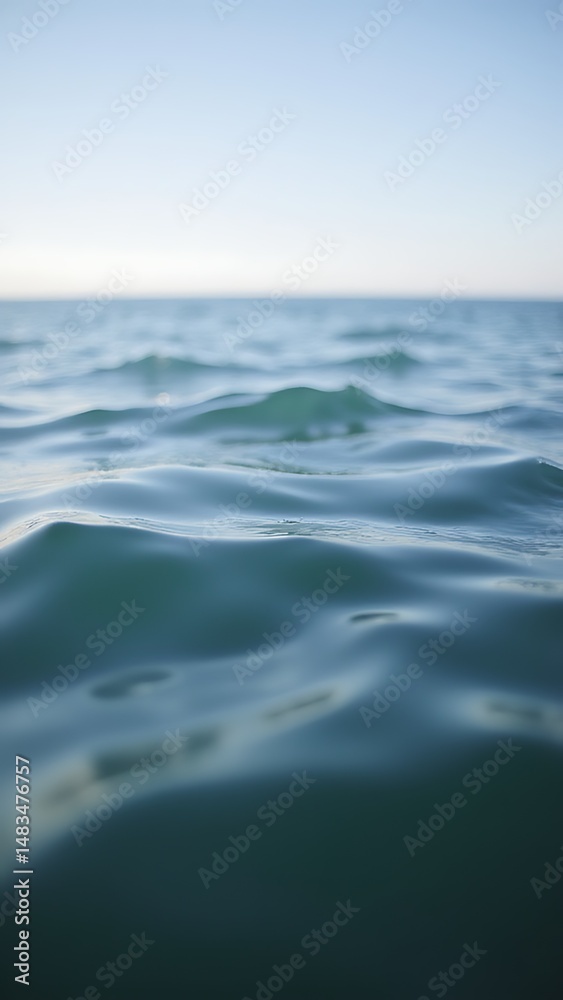 Fototapeta premium Waters gentle undulation