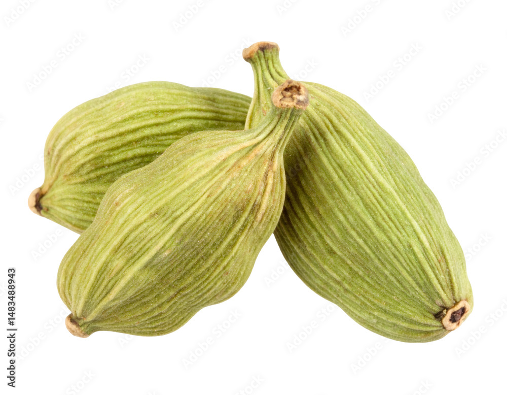 custom made wallpaper toronto digitalThree cardamom pods forming a triangle on transparent background
