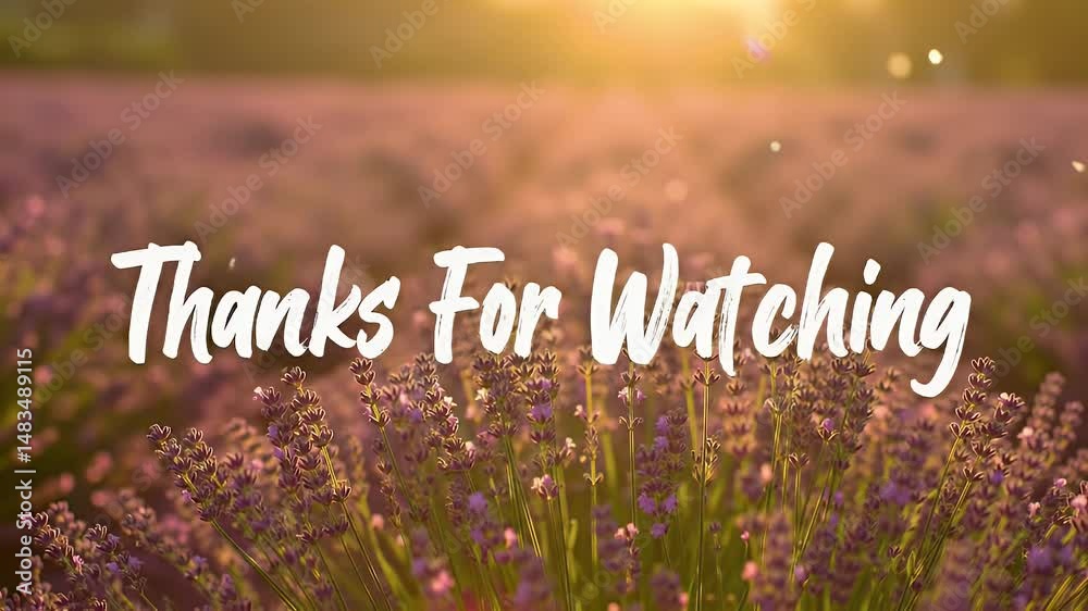Animated Thanks For Watching Video Outro, suitable for streams, youtube videos. or social media content.