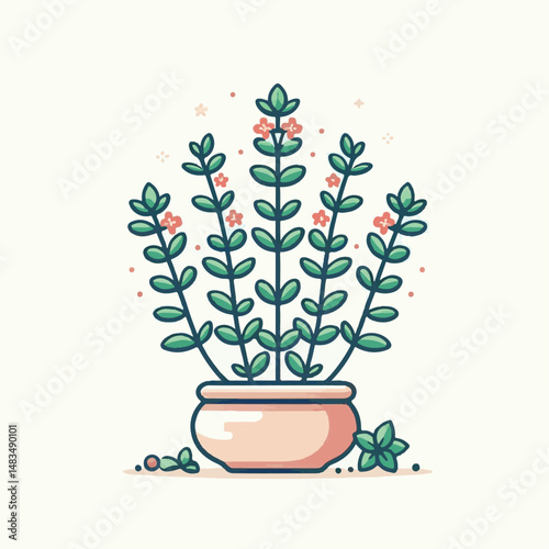 herb, leaf, thyme, food, green, healthy, ingredient, spice, background, herbal, fresh, plant, closeup, organic, aromatic, nature, isolated, macro, freshness, natural, white, cooking, medicine, herbs, 