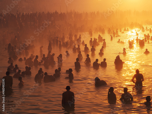 Mahakumbh 2025, the world’s largest spiritual gathering, unites millions at the sacred Triveni Sangam for a divine dip that cleanses the soul. The event draws sages, monks, and Aghoris
