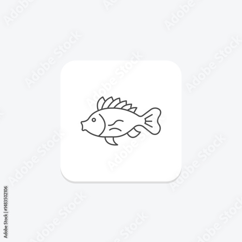 Scorpionfish, vector, pixel perfect, illustrator file