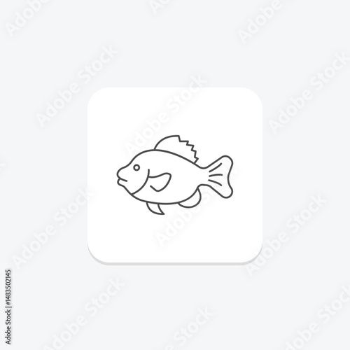 Frogfish, vector, pixel perfect, illustrator file