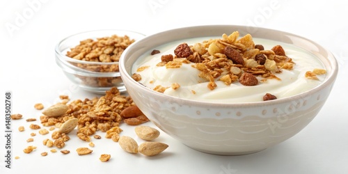 Yogurt with Granola and Nut...