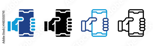Usability icon sheet multiple style collection