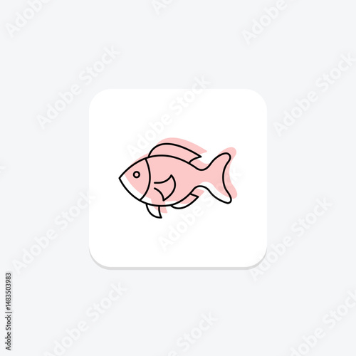 Anthias, vector, pixel perfect, illustrator file